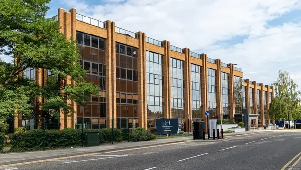 Entrance to Northminster House, Peterborough office of Doublespark