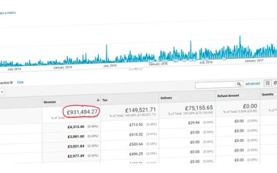 SEO Consultancy in Cambridge Increasing Revenue Example