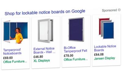 Cambridge PPC Management Example and Google Shopping Management
